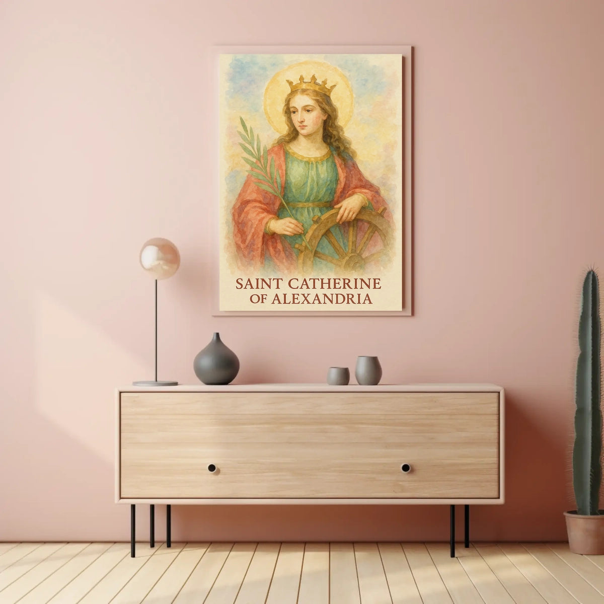 Saint Catherine of Alexandria Poster