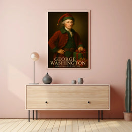 18th-Century Festive Humor Historical or Presidential Poster