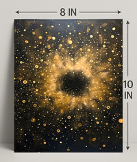 Cosmic Explosion William Morris Art Poster