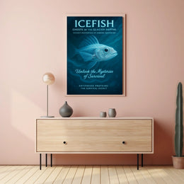 Icefish Ghosts of the Glacier Depths Poster