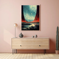 Cosmic Landscape Exploration Poster PosterGoat