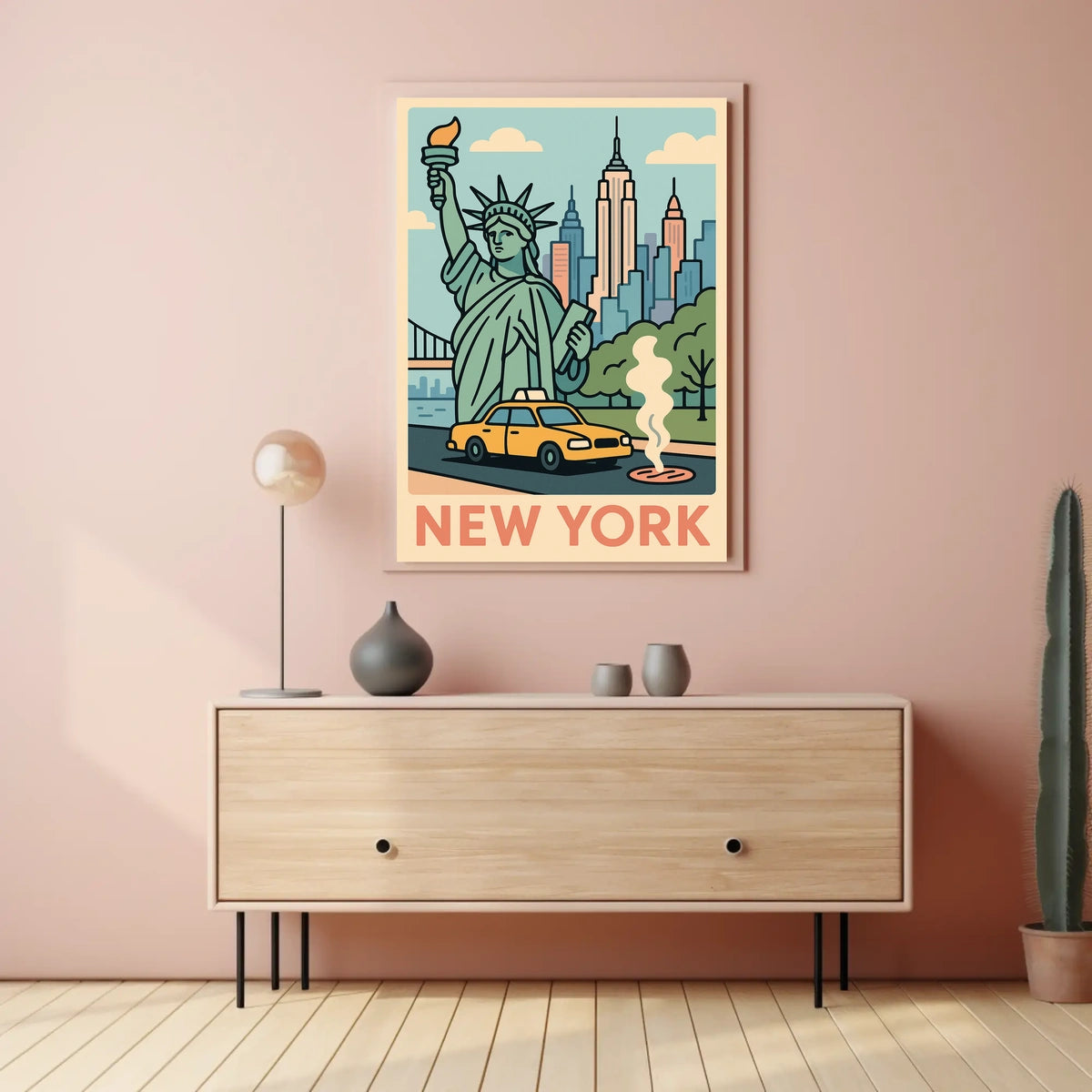 New York City Vibes Poster