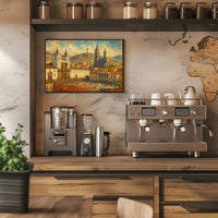 Ecuador A Vibrant Cityscape Poster