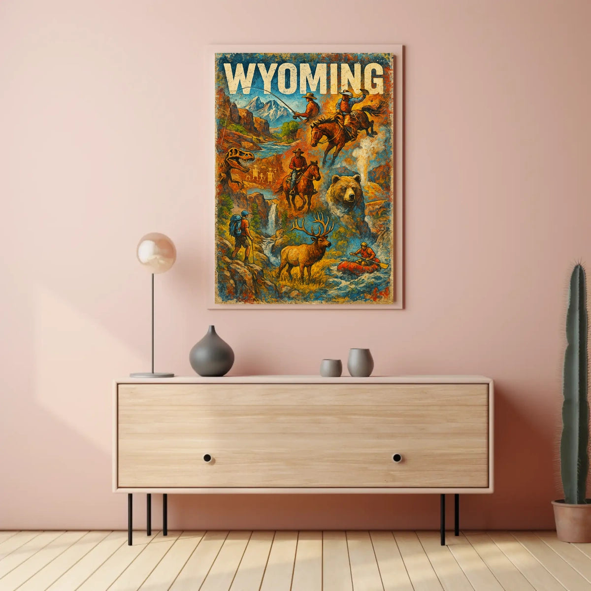 Wyoming Adventure Poster