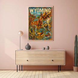 Wyoming Adventure Poster
