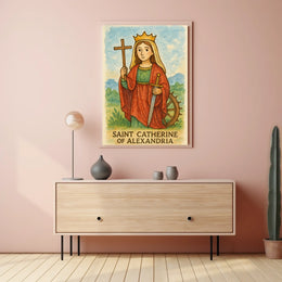 Saint Catherine of Alexandria Poster