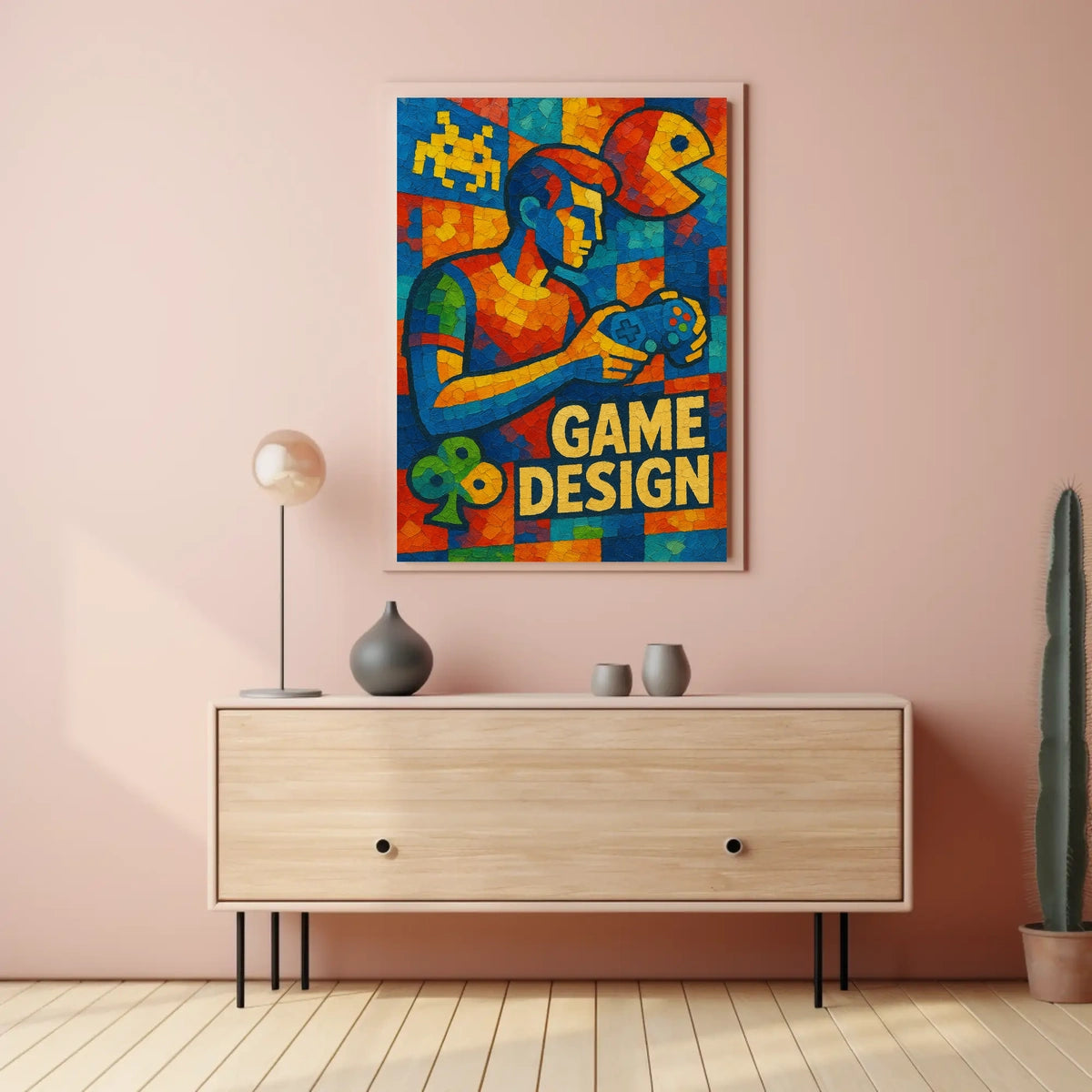 Game Design Artistry Poster