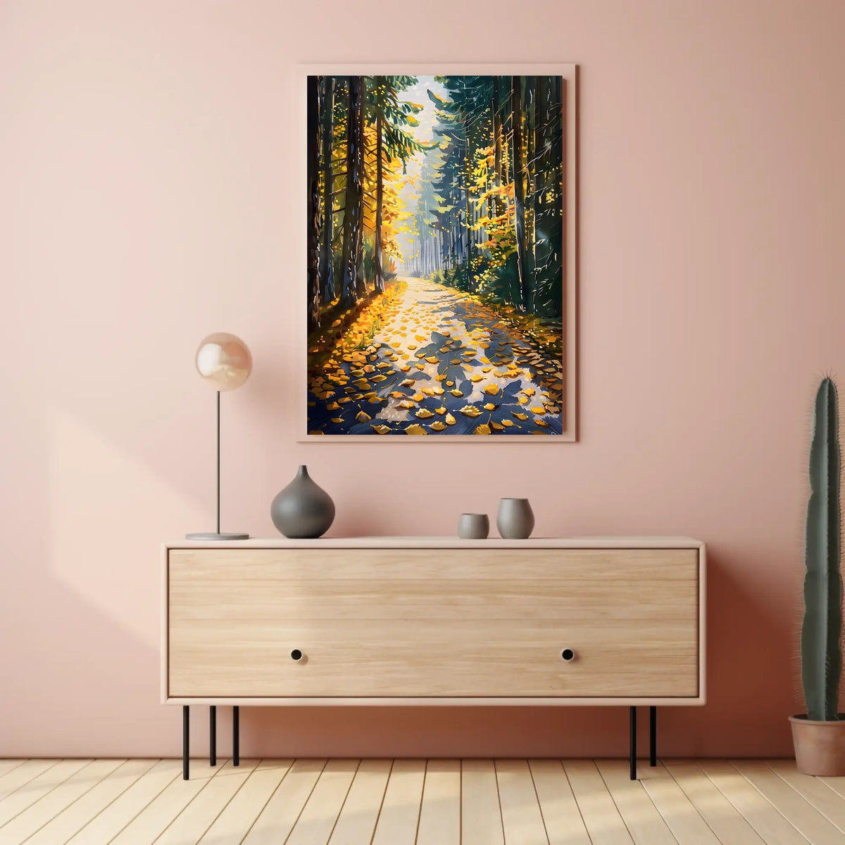 Autumn Pathway Poster