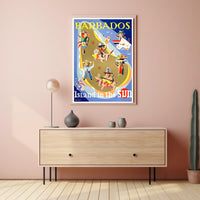 Barbados Island In The Sun Poster