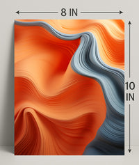 Flowing Colors Poster PosterGoat