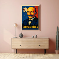 Georges Méliès Cinematic Pioneer Poster