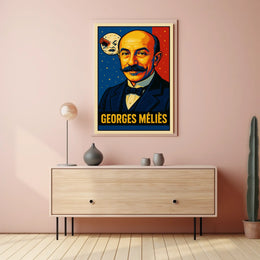 Georges Méliès Cinematic Pioneer Poster