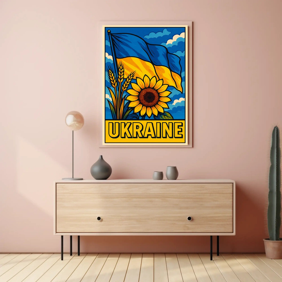 Ukraine A Symbol Of Hope Poster