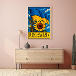 Ukraine A Symbol Of Hope Poster