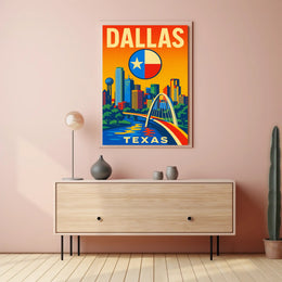 Dallas, Texas Poster PosterGoat