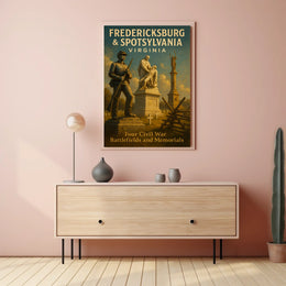 Fredericksburg Spotsylvania Civil War Poster