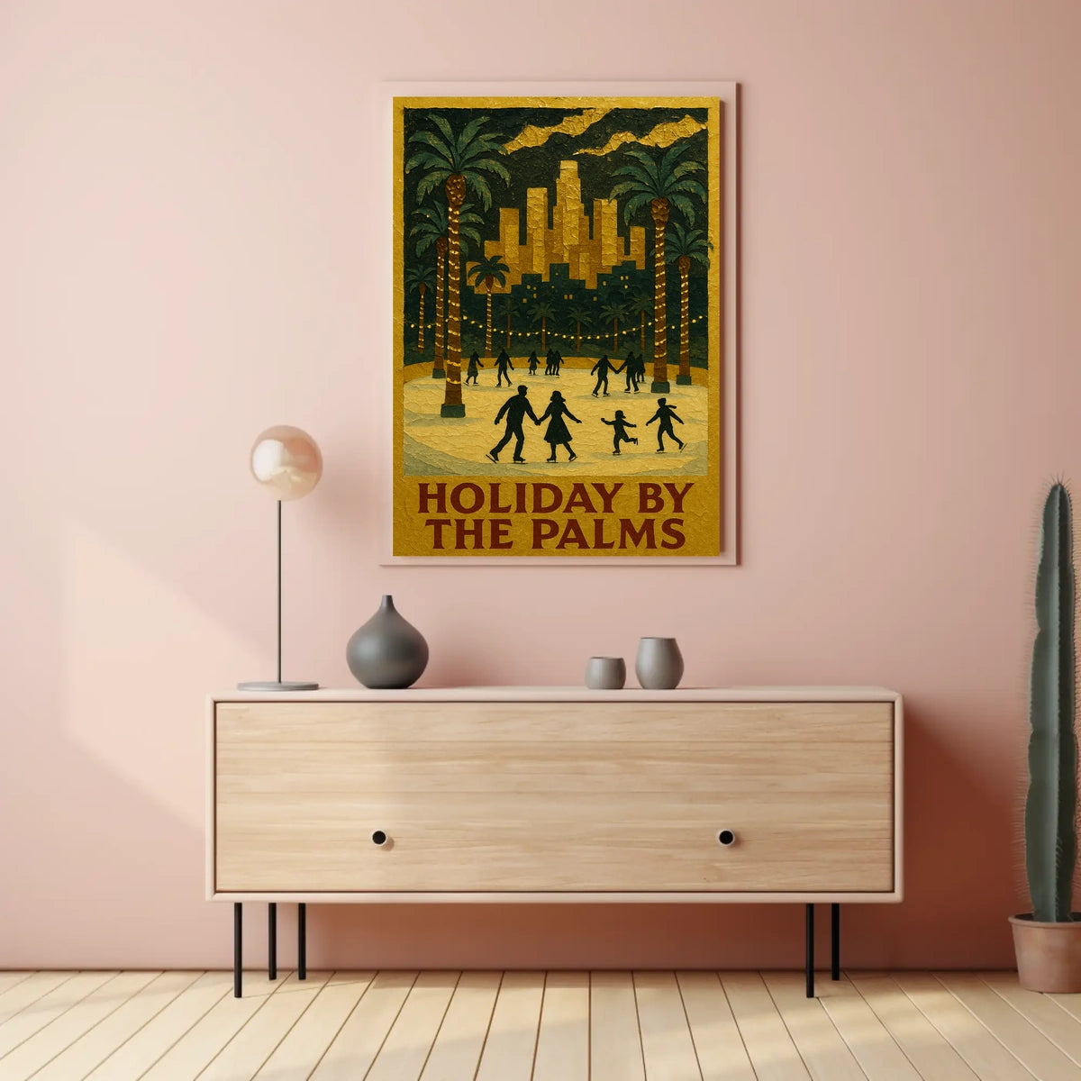 Holiday By The Palms Poster