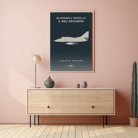 McDonnell Douglas A-4KU Skyhawk Poster PosterGoat