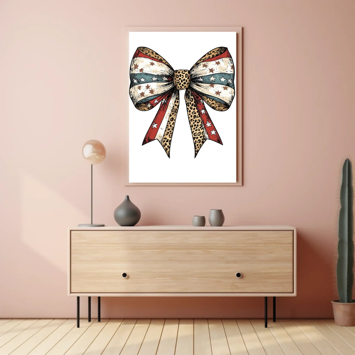 patriotic bow Poster