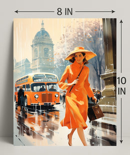 Autumn In The City Poster PosterGoat