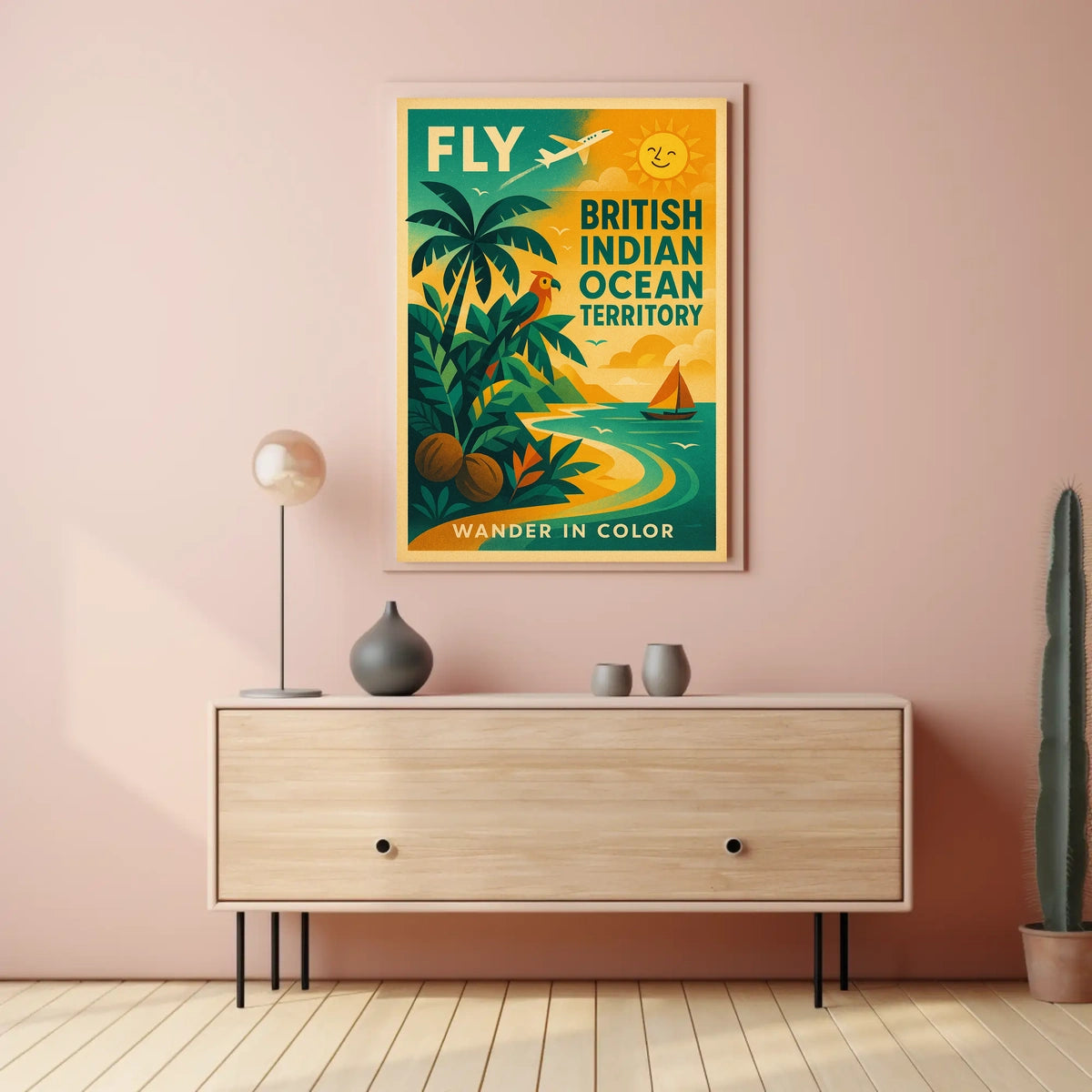Explore the British Indian Ocean Territory Poster