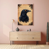 The Enigmatic Raven Poster