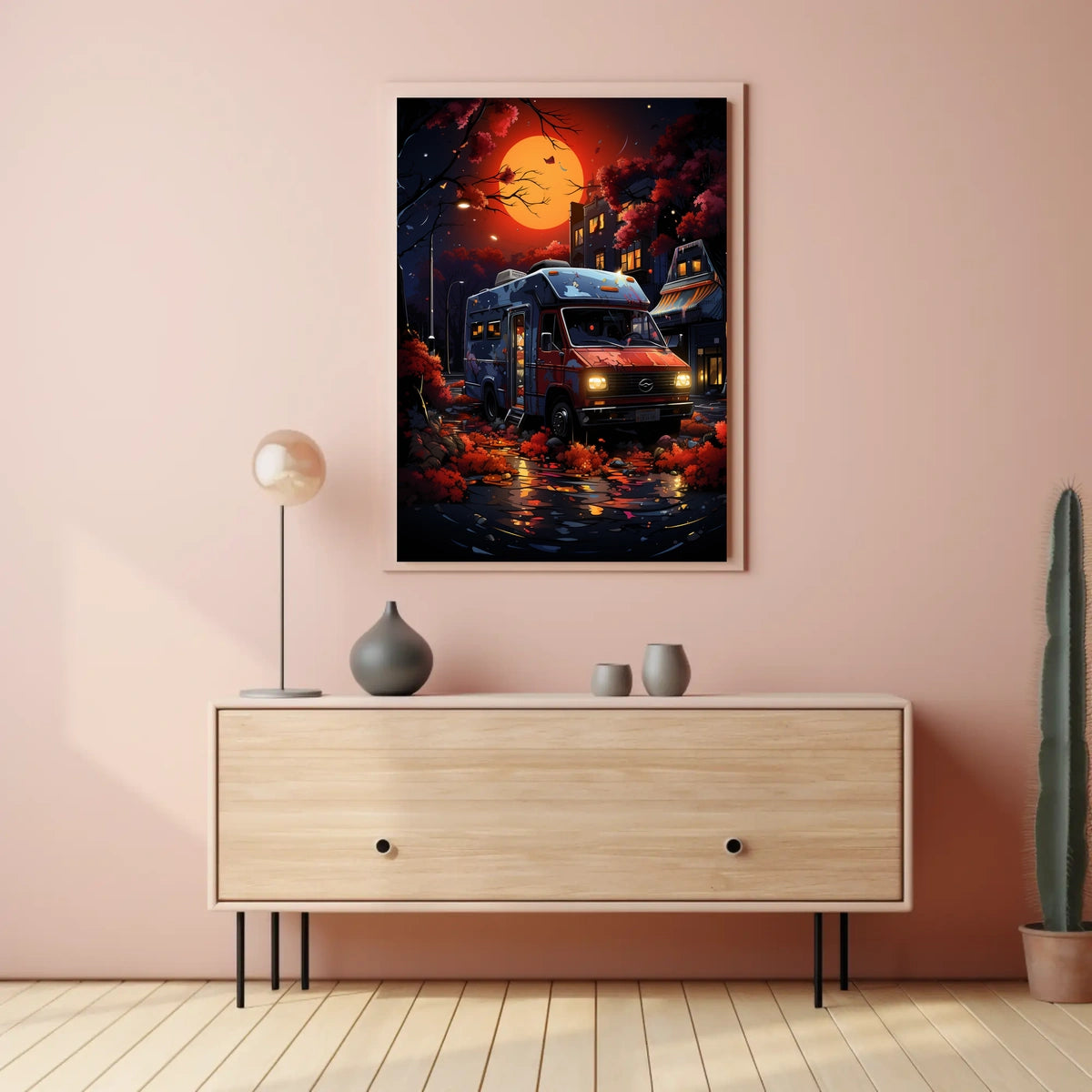 Autumn Night Escape Poster