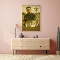 Jim Thorpe Athletic Legend Poster