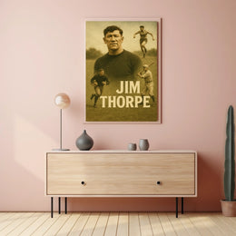 Jim Thorpe Athletic Legend Poster