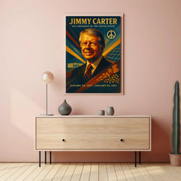 Jimmy Carter Vintage Presidential Historical or Presidential Poster PosterGoat