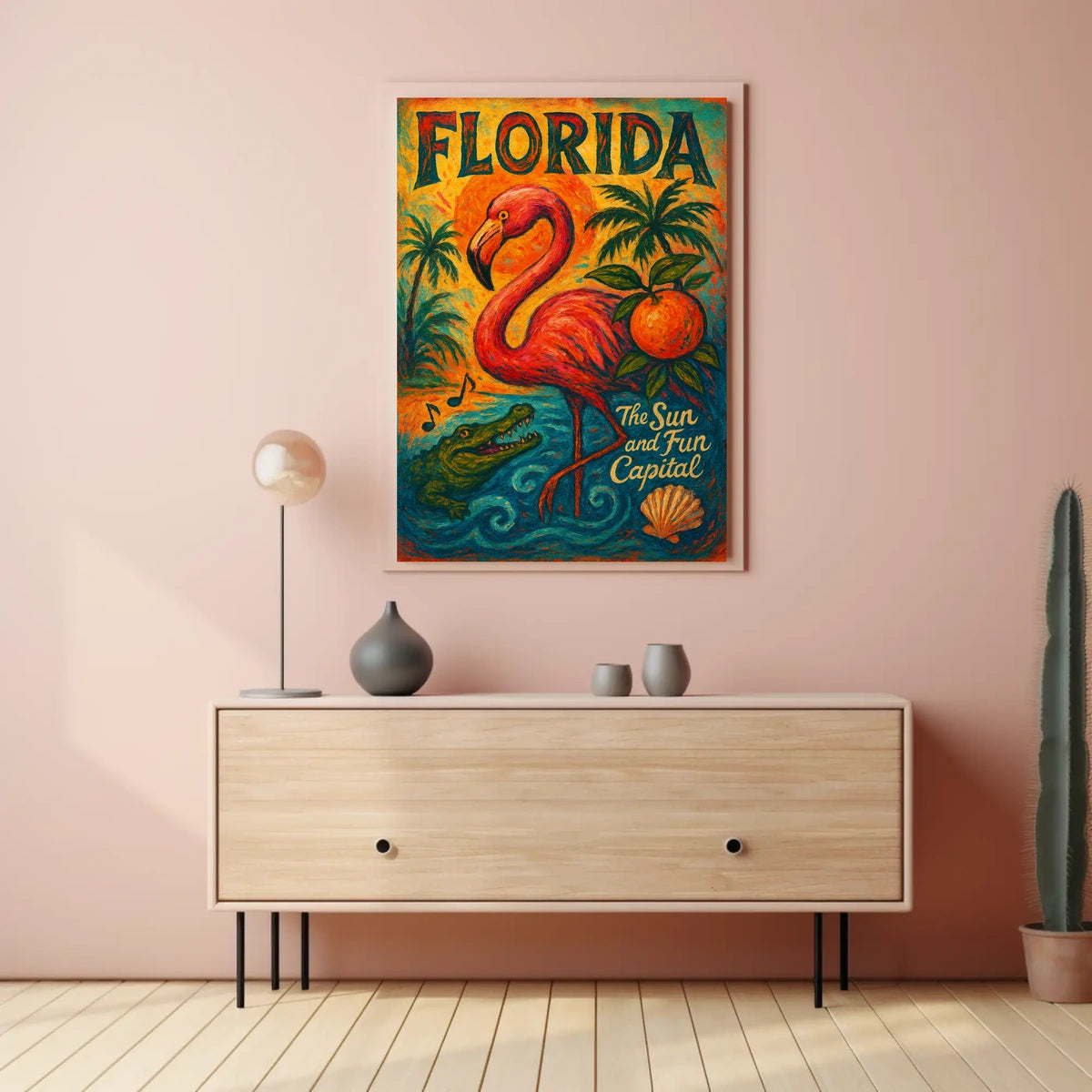 Florida The Sun and Fun Capital Poster