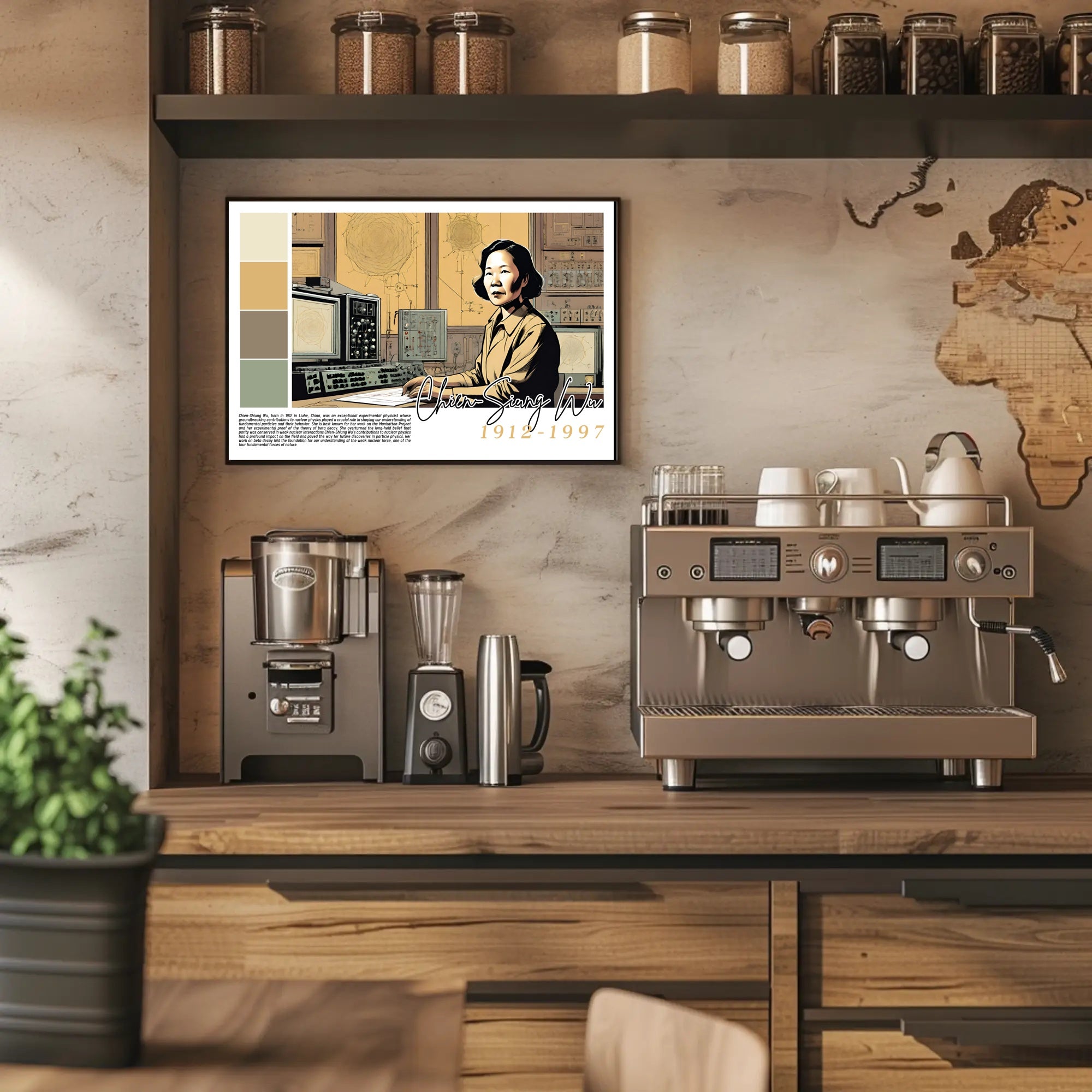 Celebrating Chien-Shiung Wu Poster