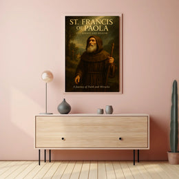 Spiritual Devotion Healing Mystical Painterly Poster