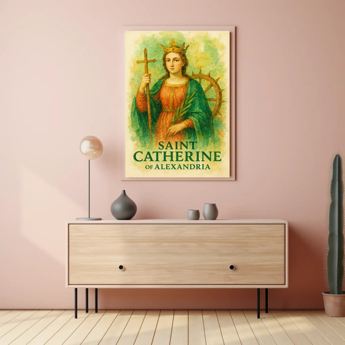 Saint Catherine of Alexandria Poster