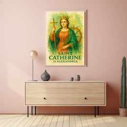 Saint Catherine of Alexandria Poster