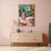 Leopard Luxury Poster Elegant Animal Wall Art