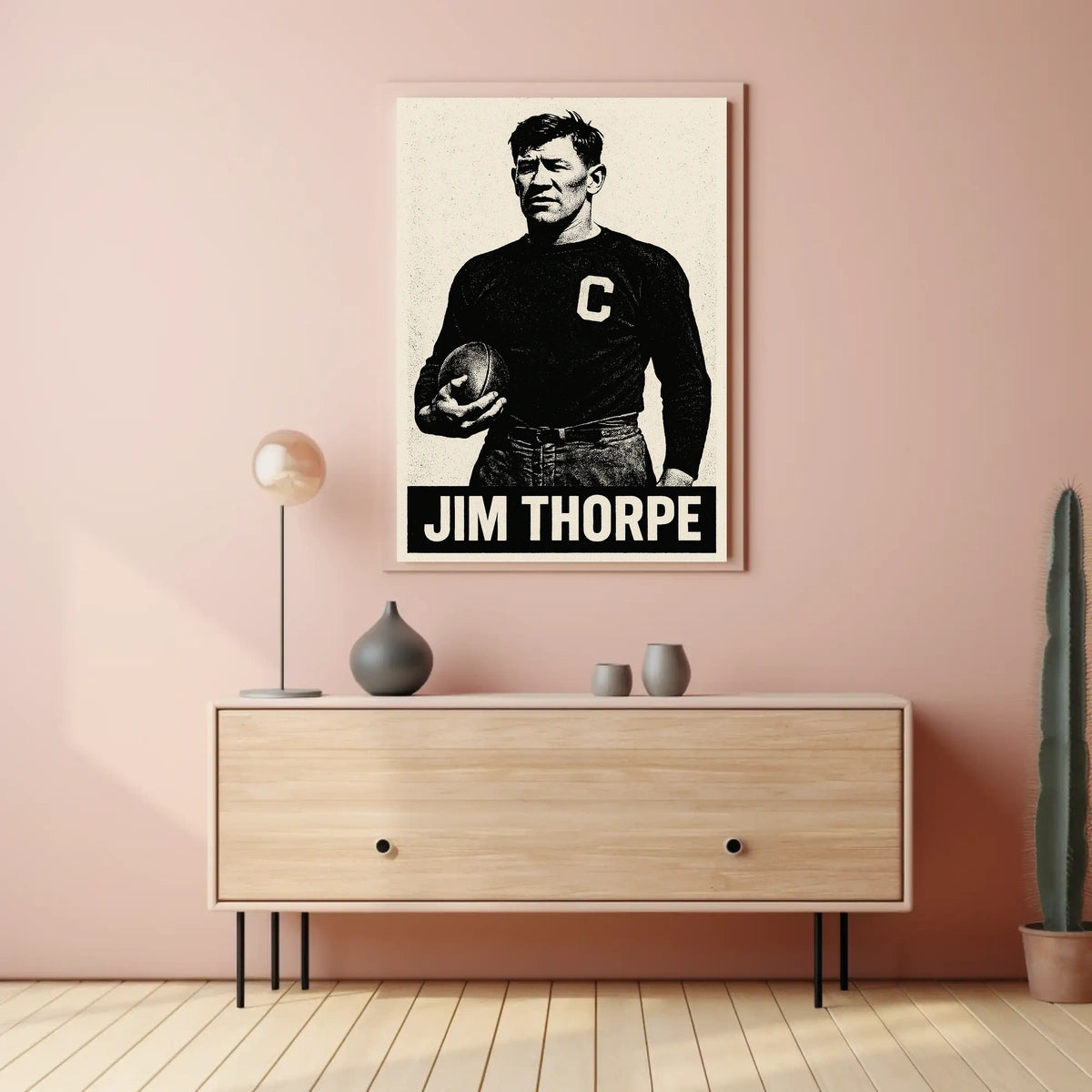 Jim Thorpe Sports Legend Poster