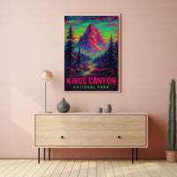 Kings Canyon National Park Poster