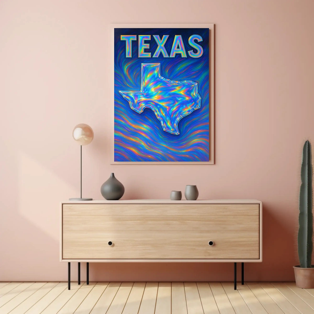 Texas Vibes Poster