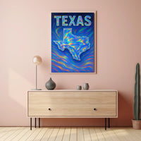 Texas Vibes Poster