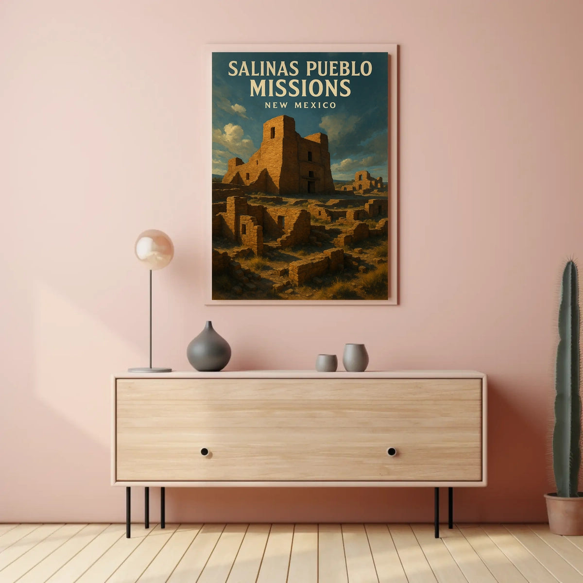 Salinas Pueblo Missions New Mexico Poster