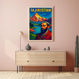 Tajikistan Scenic Poster