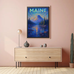Majestic Maine Landscape Poster