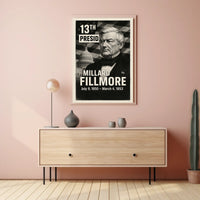 Millard Fillmore 13th President of the United States Digital Montaje Poster