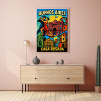 Buenos Aires Casa Rosada Poster