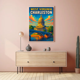 Charleston, West Virginia Poster