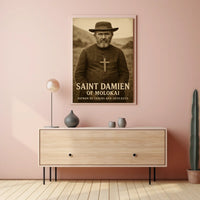 Saint Damien Of Molokai Poster