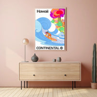 Hawaii Surf Adventure Poster