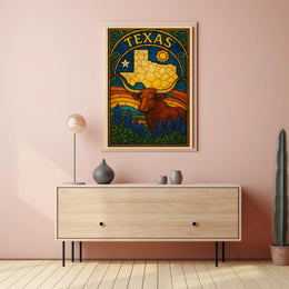 Texas Heritage Poster