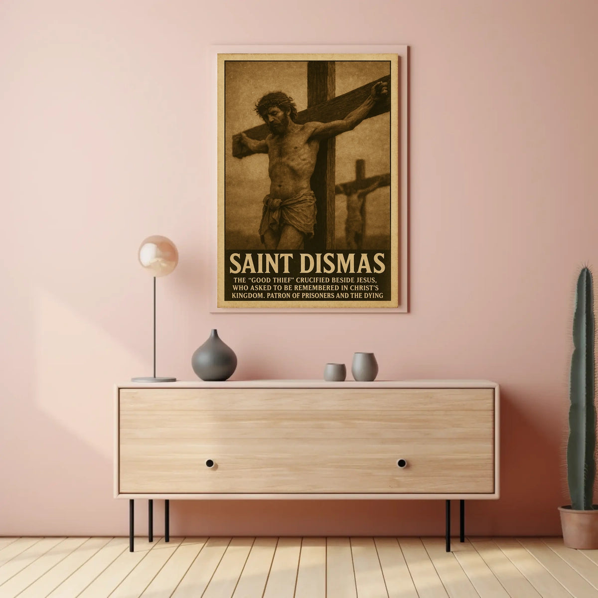 Saint Dismas The Good Thief Poster